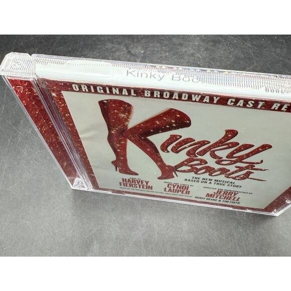 Kinky Boots Original Broadway Cast Cd Harvey Fierstein • Cyndi Lauper Mint -D - Picture 2 of 4